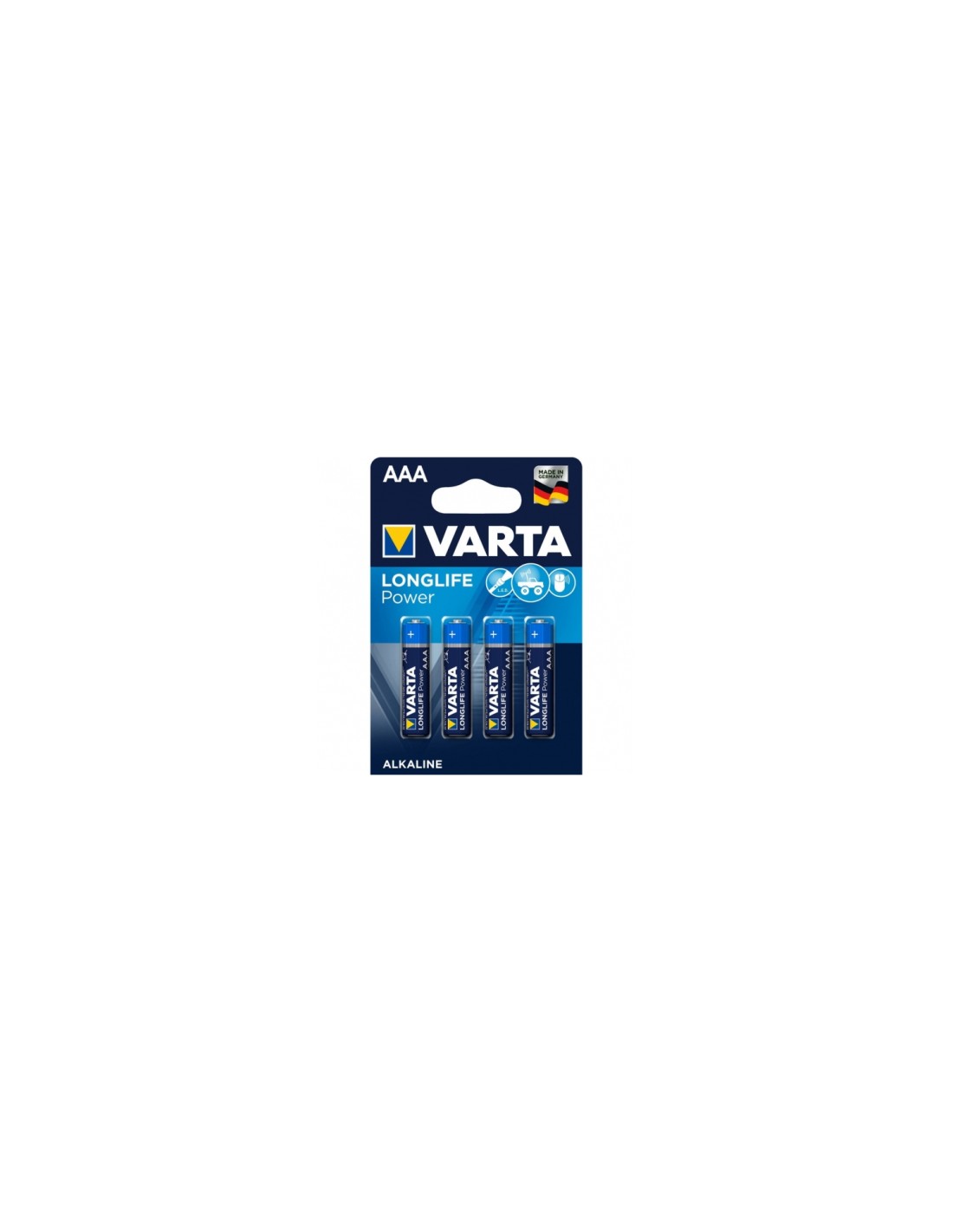Varta LR03 pilas de un solo uso alcalino 1.5v azul