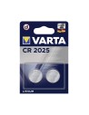 Varta blister 2 pilas boton CR2025 litio 3v