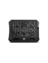 Krom Kooler Base refrigerante almohadilla fria 19p iluminacion multicolor negro