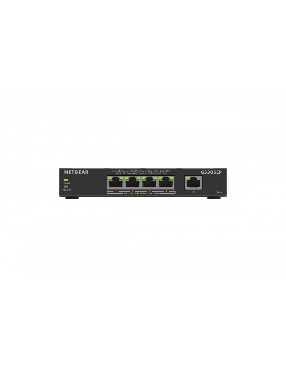 Netgear Gestionado L2/L3 Gigabit Ethernet (10/100/1000) EnergÍ­a sobre Ethernet (PoE) Negro