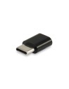 EQUIP cambiador de género para cable USB C Micro USB B Negro