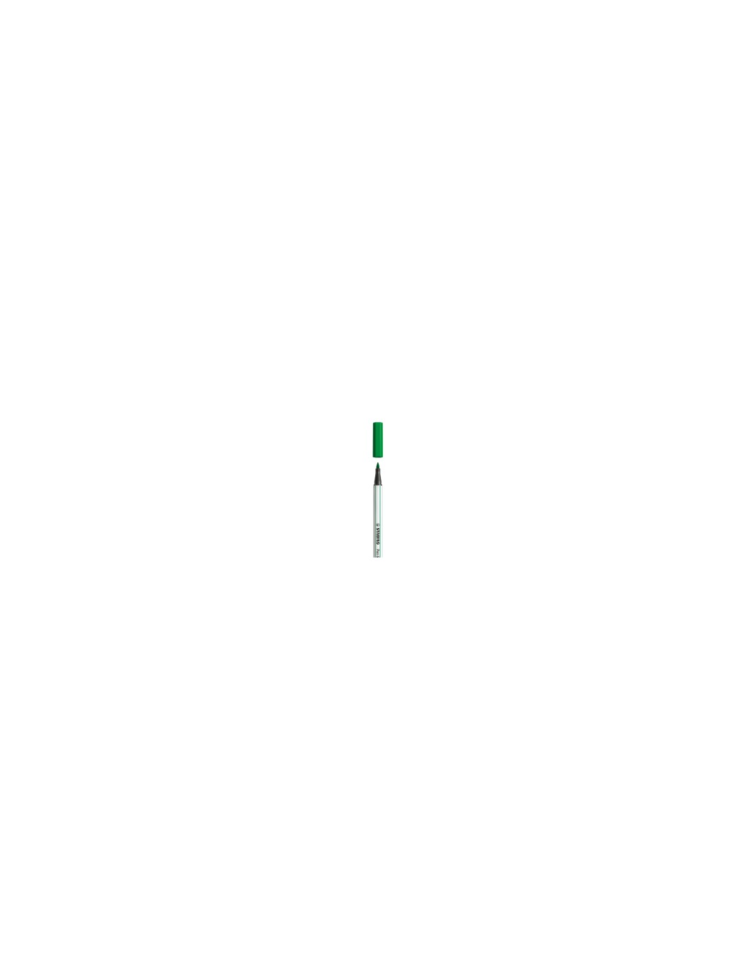 STABILO Pen 68 brush rotulador Verde 1 pieza(s)