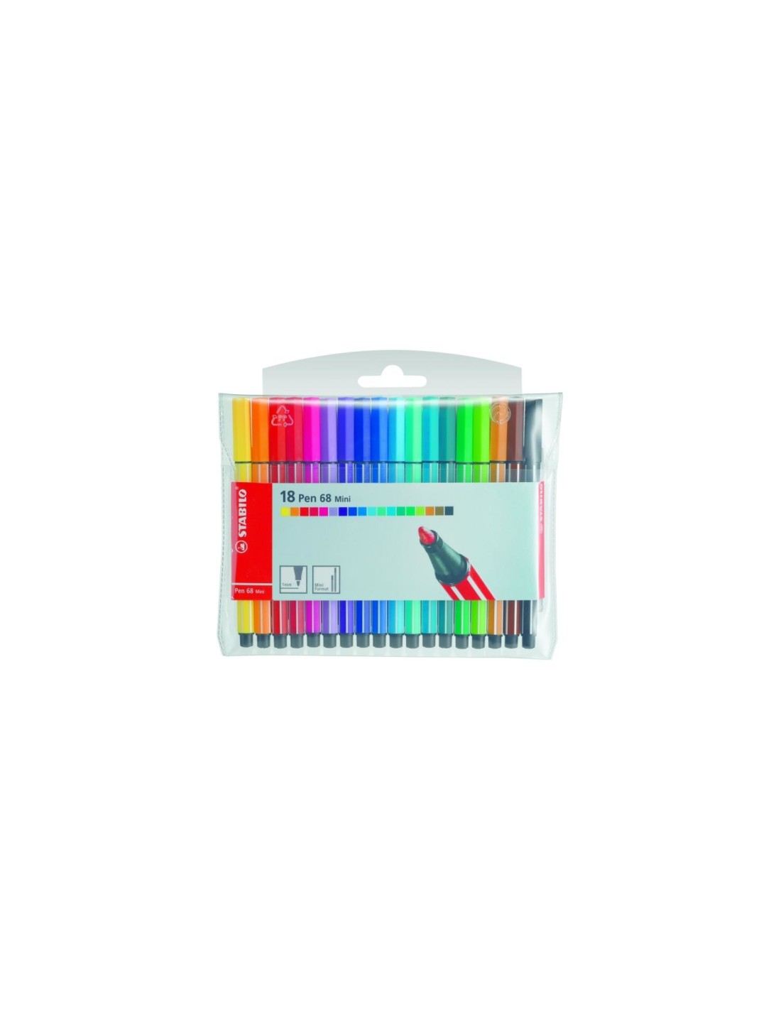 STABILO Pen 68 Mini rotulador Gris
