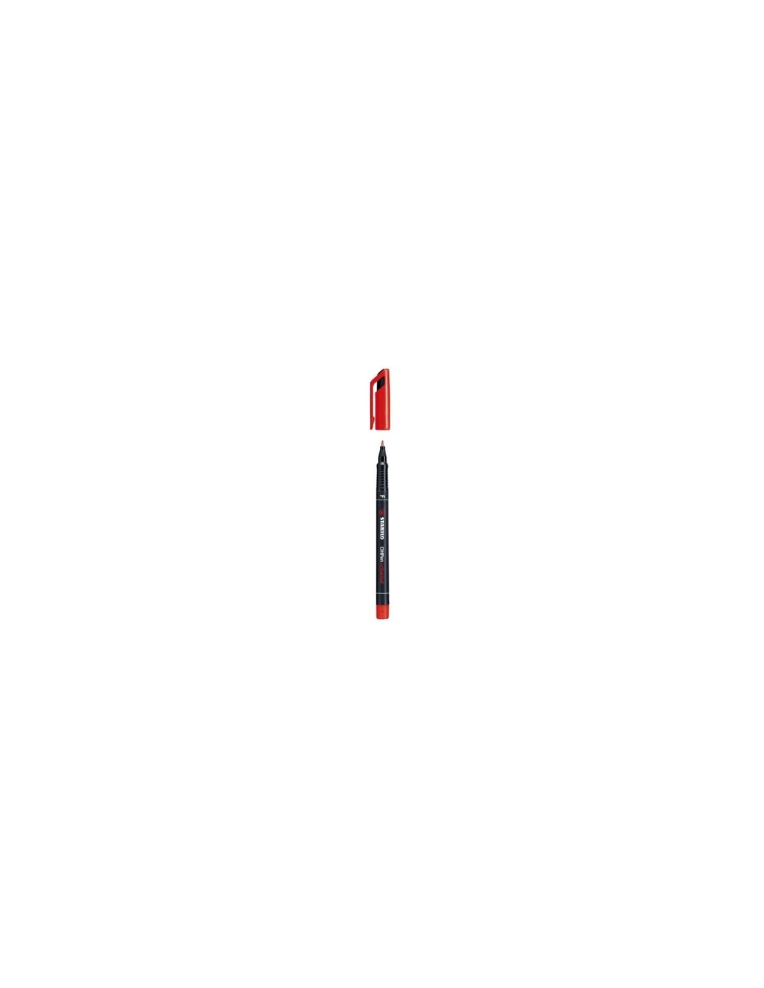 STABILO OHPen universal permanent, 10 Pack marcador permanente Punta redonda Rojo 1 pieza(s)