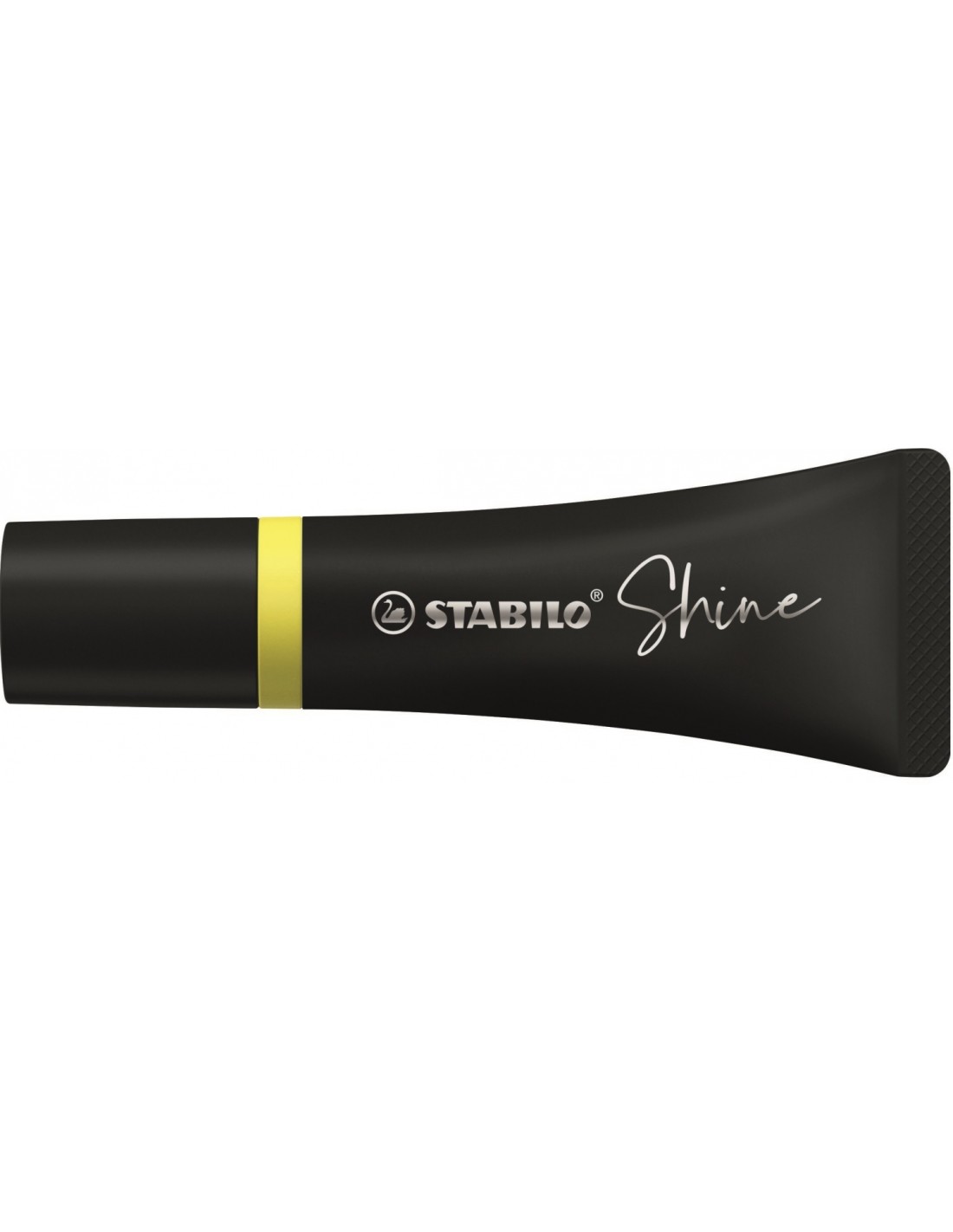 Stabilo Shine Marcador punta de cincel amarillo