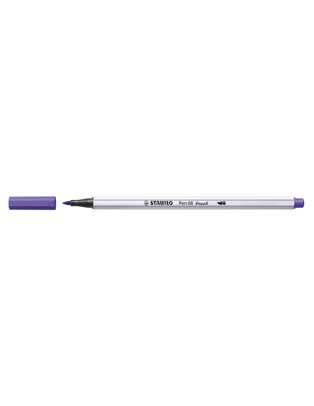 Stabilo Pen 68 brush Rotulador medio violeta