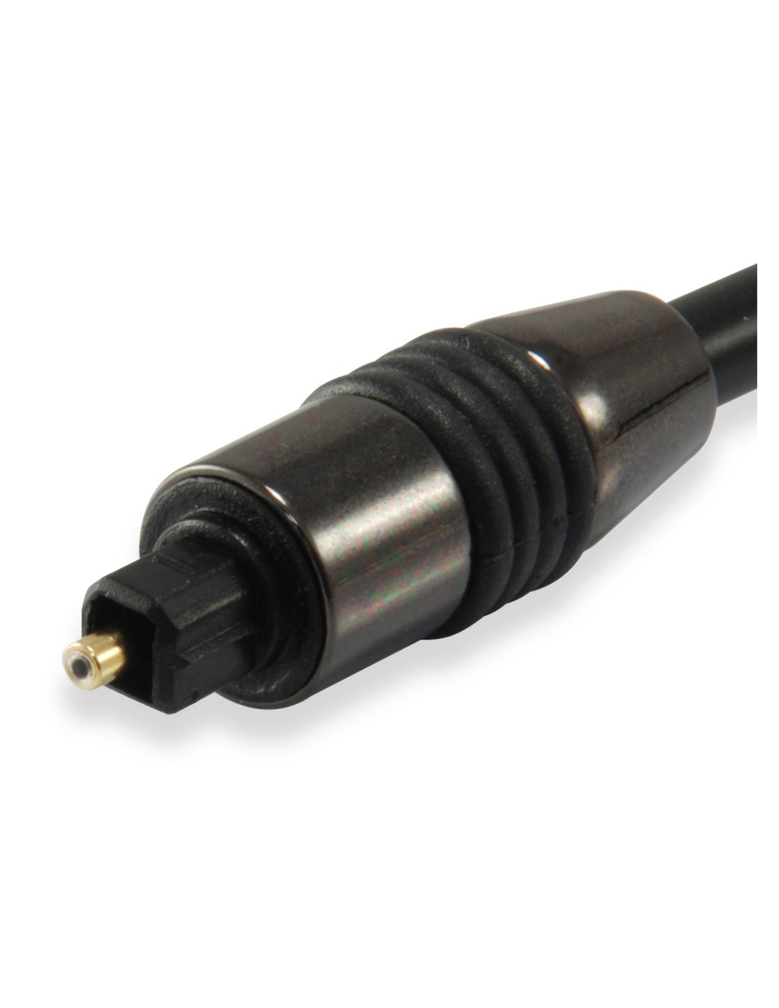 EQUIP cable de audio TOSLINK Macho/Macho, 1,8 m Negro