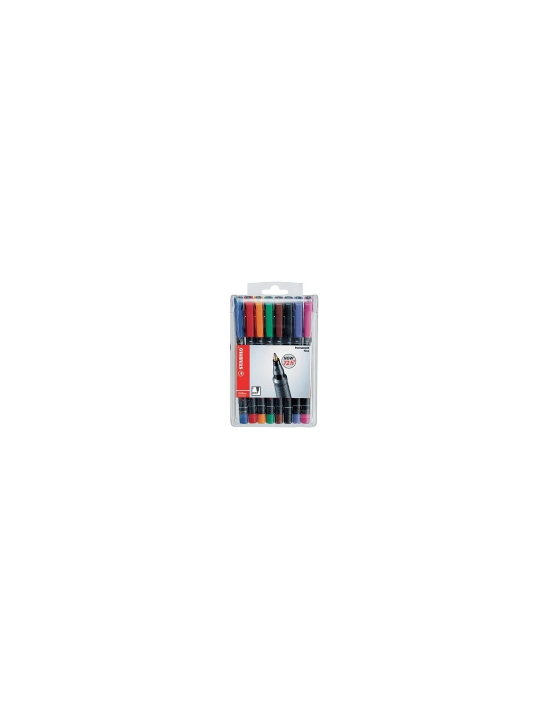 STABILO OHPen universal permanent, 8 Pack marcador permanente