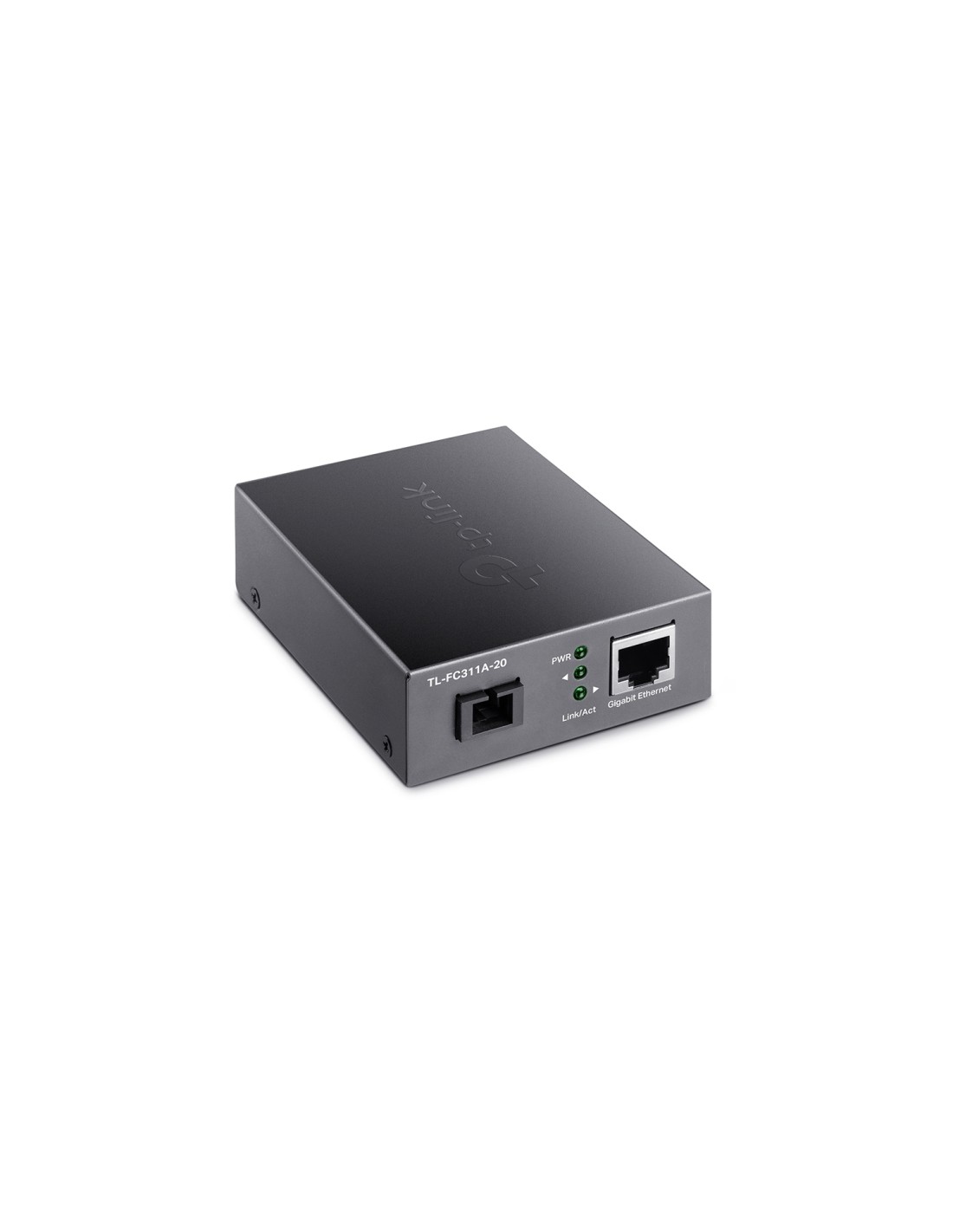 TP-LINK TL-FC311A-20 convertidor de medio 1000 Mbit/s 1550 nm Monomodo Negro
