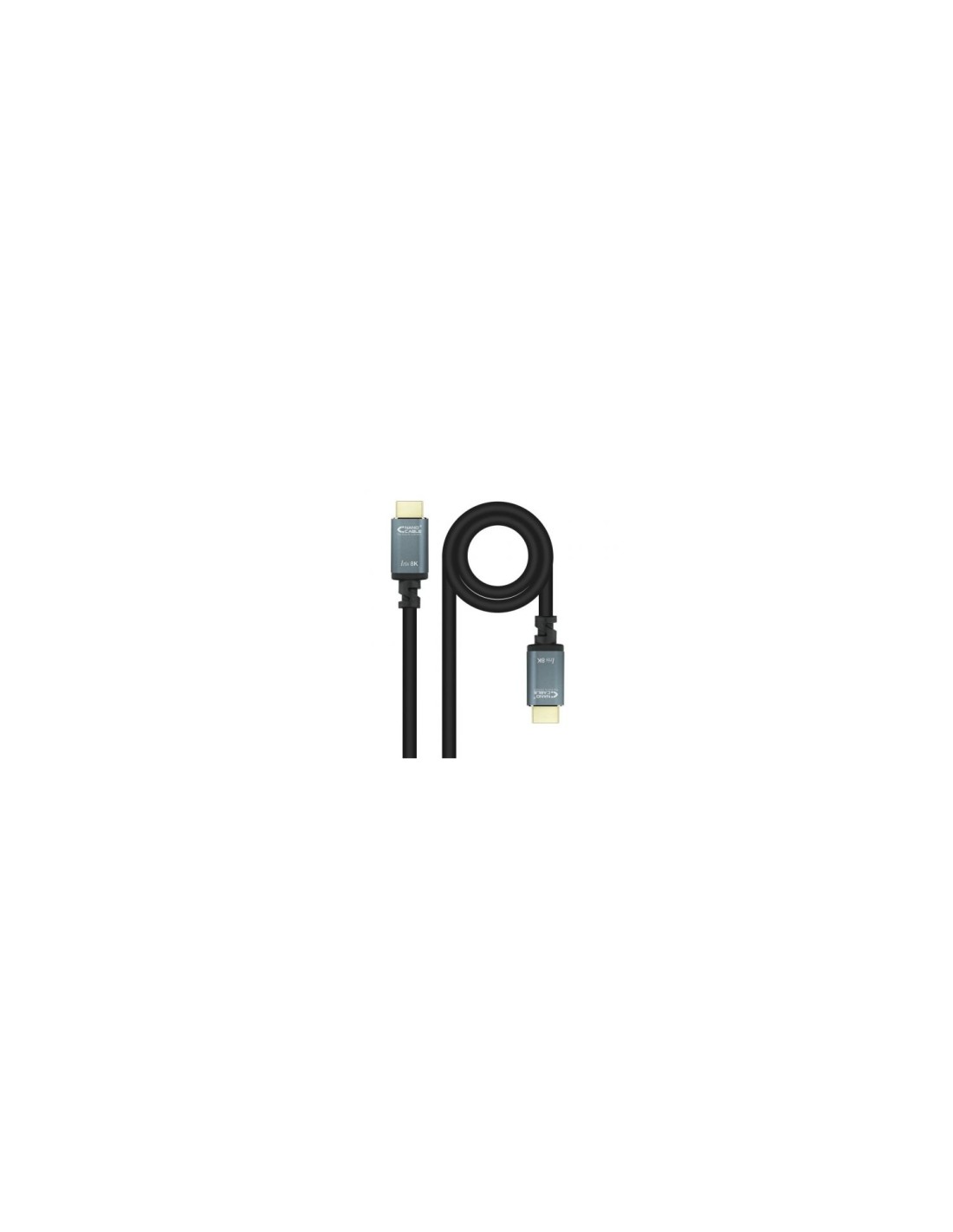 TooQ 10.15.8001 Cable hdmi tipo-a estandar macho a macho 1m negro