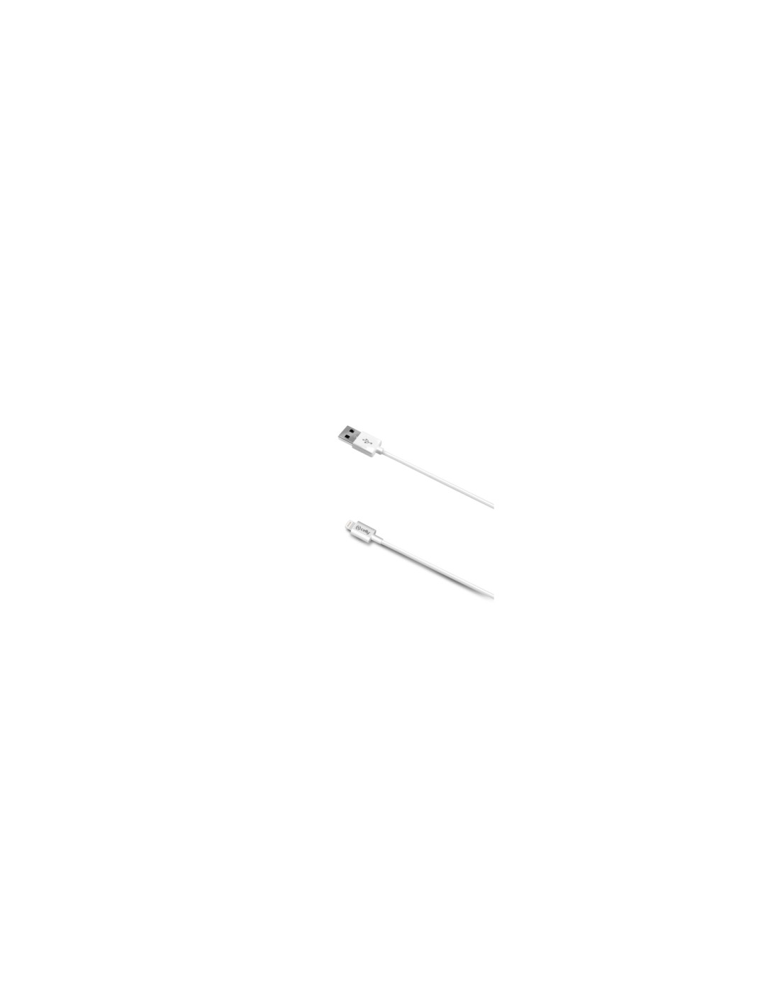Celly Cavi utility Cable lightning macho a usb tipo-a macho blanco