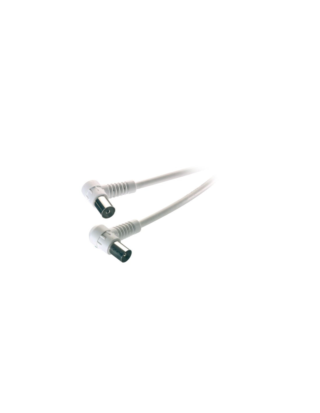 Vivanco 48/20 15WW cable coaxial macho a hembra 1.5m blanco