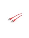 Gembird PP6-0.5M/R Latiguillo de red rj45 Cat6 F/UTP 0.5m rojo