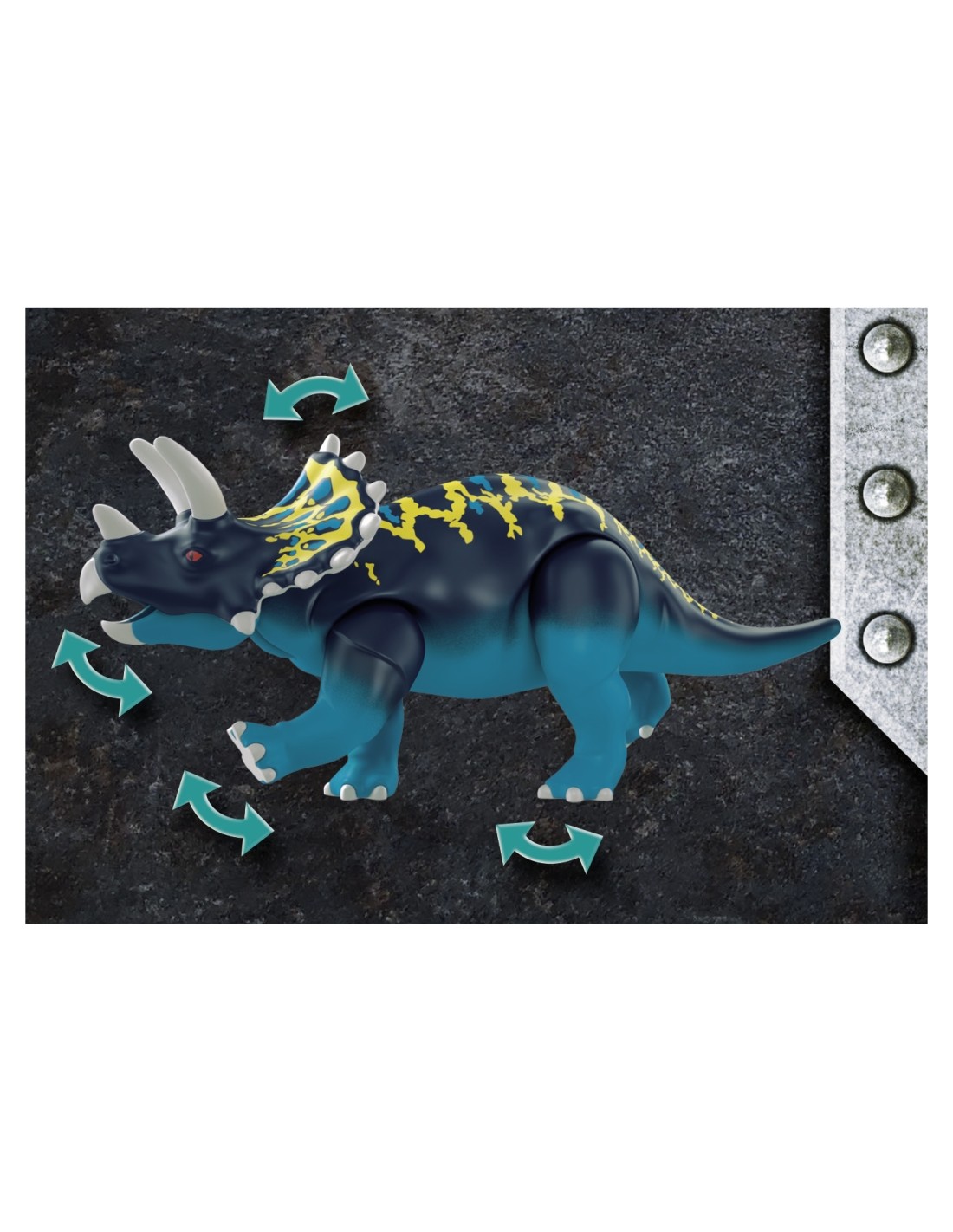 Playmobil Triceratops: Battle for the Legendary Stones