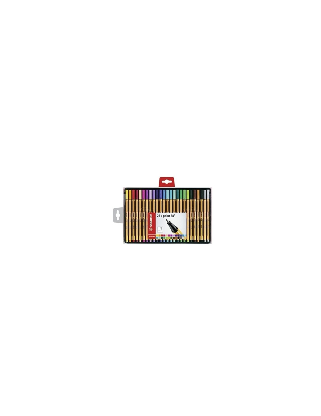 Stabilo point 88 8825-1 25 Rotuladores para colorear multicolor