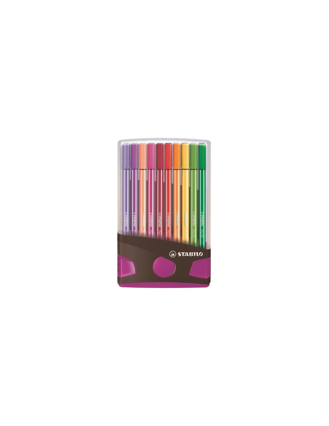 Stabilo pen 68 Estuche 20 rotuladores medio multicolor