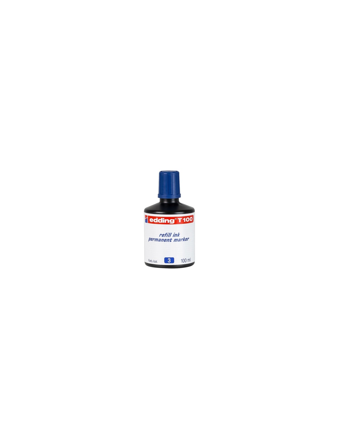 Edding T-100 cartucho de tinta 1 pieza Original Azul