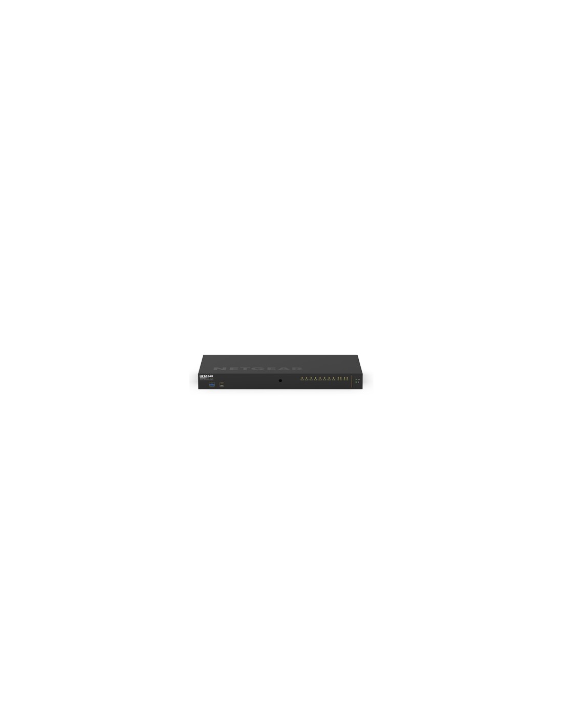 Netgear Switch gestionado L2/L3 gigabit Ethernet (10/100/1000) PoE 1U Negro