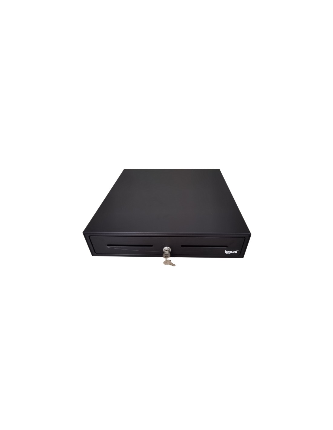 iggual Cajón Portamonedas IRON-70 44,5cm 5+8 negro