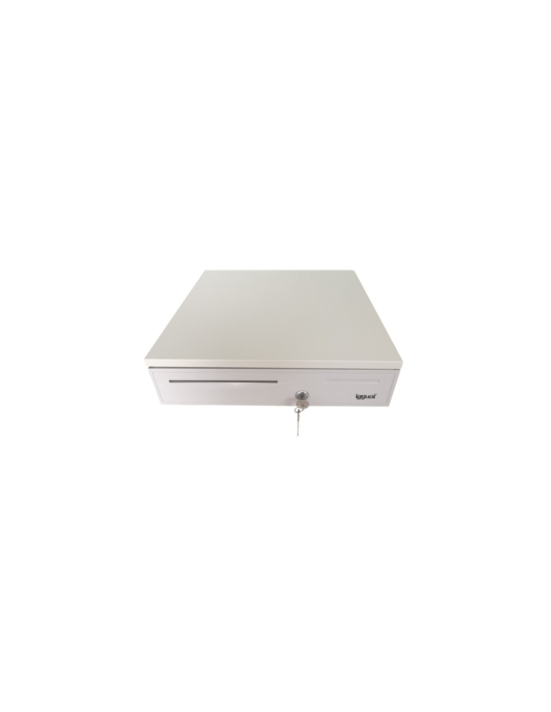 iggual IRON-50W Cajon portamonedas 42cm 5+8 blanco
