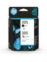Hp 305 Pack 2 Cartuchos de tinta original tricolor/negro