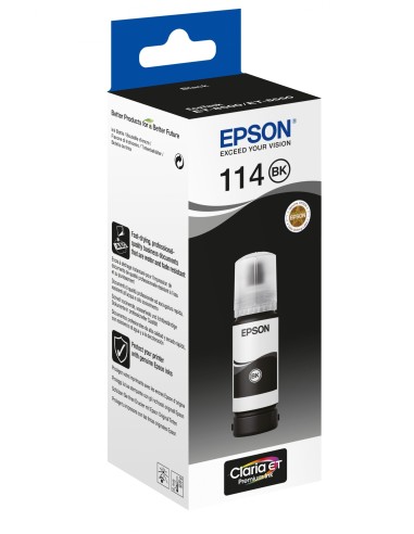 Epson 114 EcoTank Botella de tinta pigmento negro