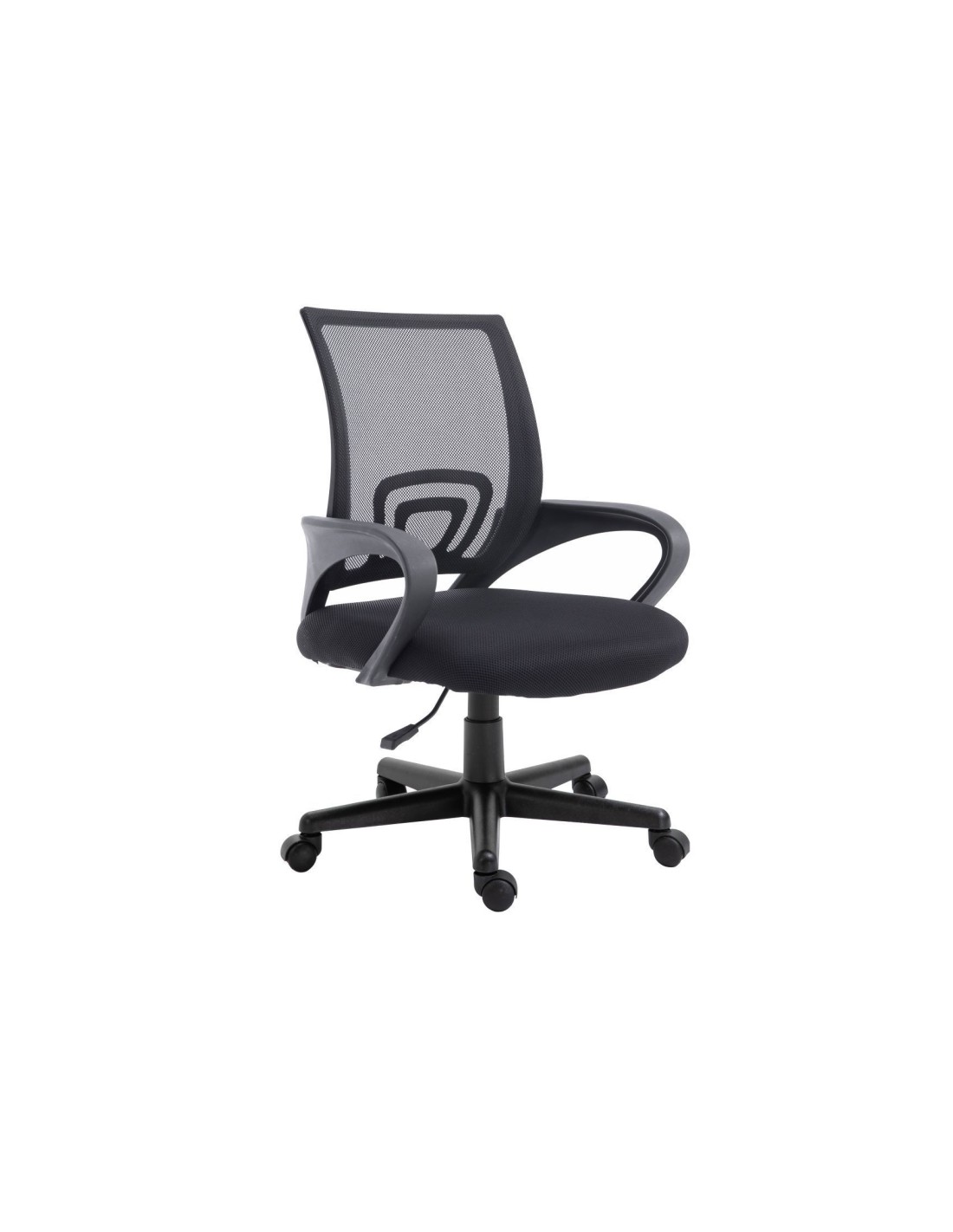 Equip 651003 silla de oficina asiento respaldo de malla negro