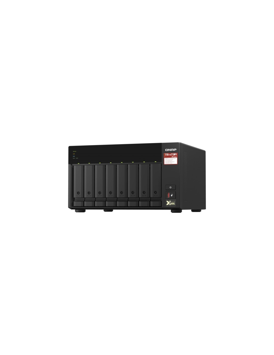 QNAP Servidor de almacenamiento NAS Torre Ethernet V1500B Negro