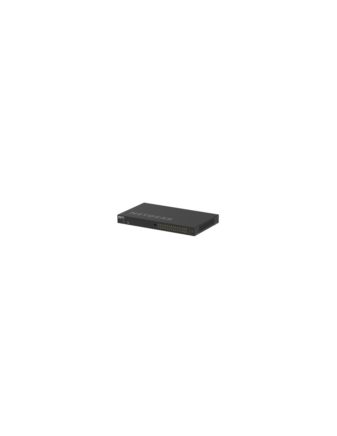 Netgear switch Gestionado Gigabit Ethernet (10/100/1000) EnergÍ­a sobre Ethernet (PoE) 1U Negro