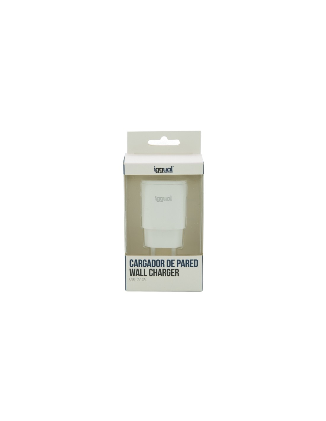 iggual Cargador de dispositivo móvil Interior Blanco