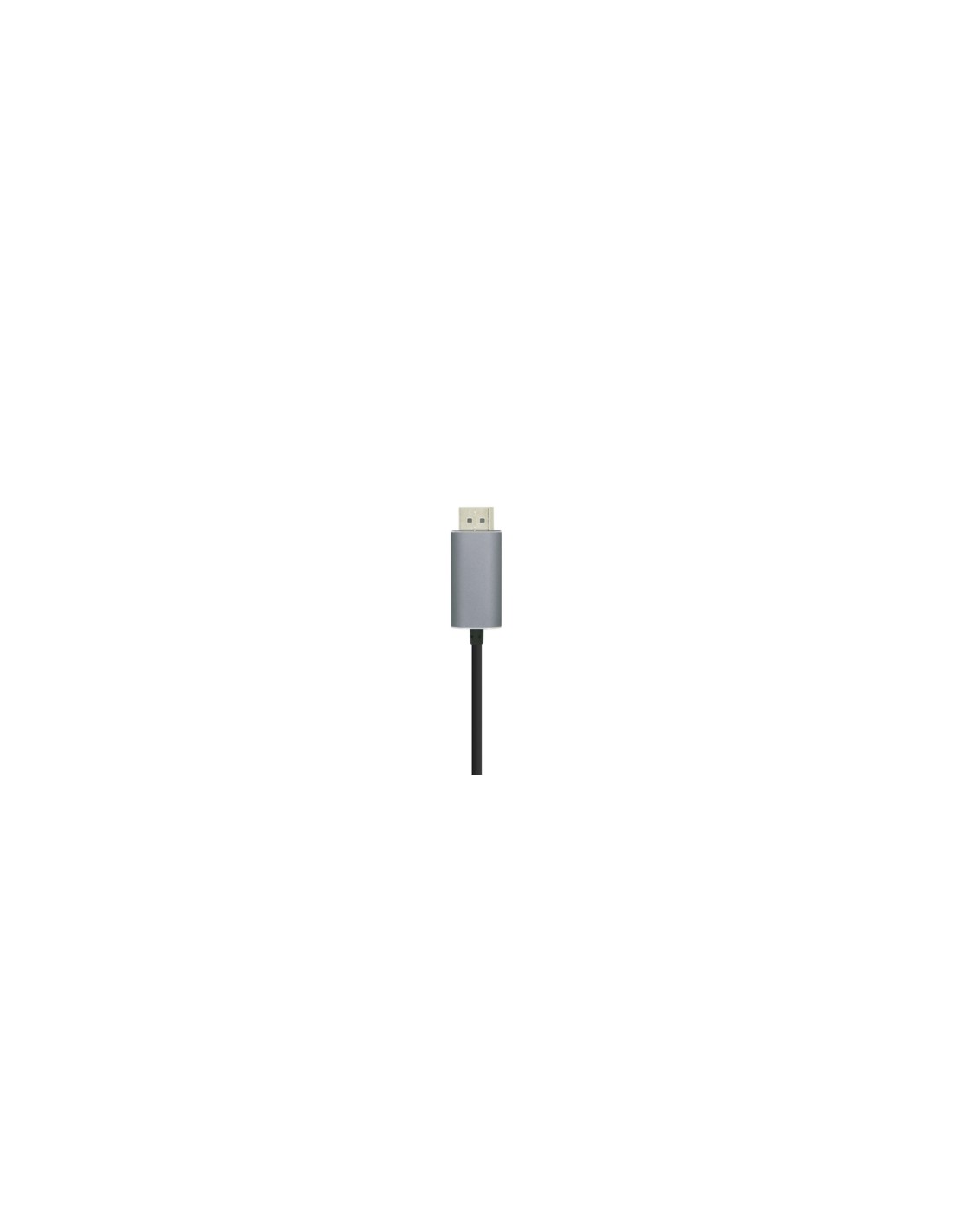 AISENS Cable conversor USB-C a Displayport 4K@60HZ 0.8m Negro