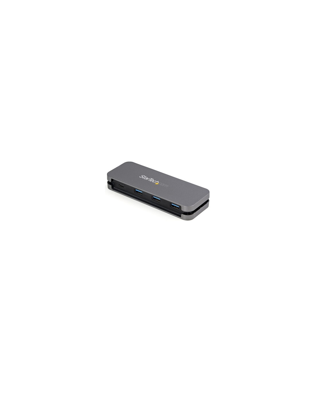 StarTech.com HUB de interfaz USB 3.2 Gen 1 (3.1 Gen 1) Type-C 5000 Mbit/s Negro, Gris