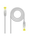 Nanocable Latiguillo de red rj45 cat6a LSZH SF/UTP (S-FTP) 1.5m gris