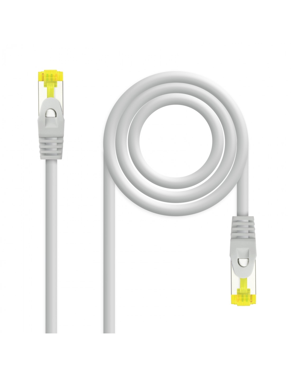Nanocable Latiguillo de red rj45 cat6a LSZH SF/UTP (S-FTP) 1.5m gris