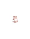 TooQ Soporte de sobremesa ajustable para teléfono / tablet hasta 10P Rosa Velvet
