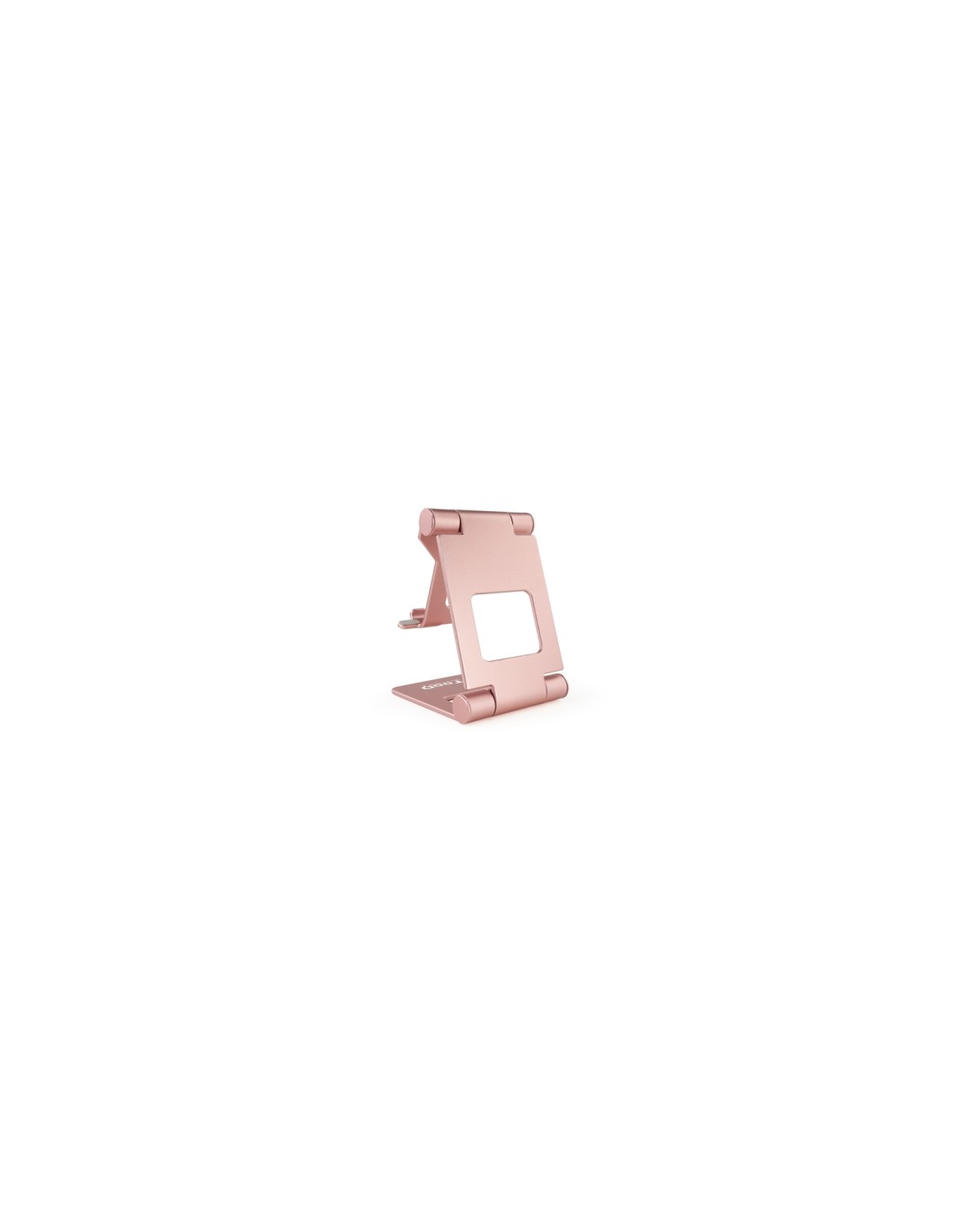 TooQ Soporte de sobremesa ajustable para teléfono / tablet hasta 10P Rosa Velvet