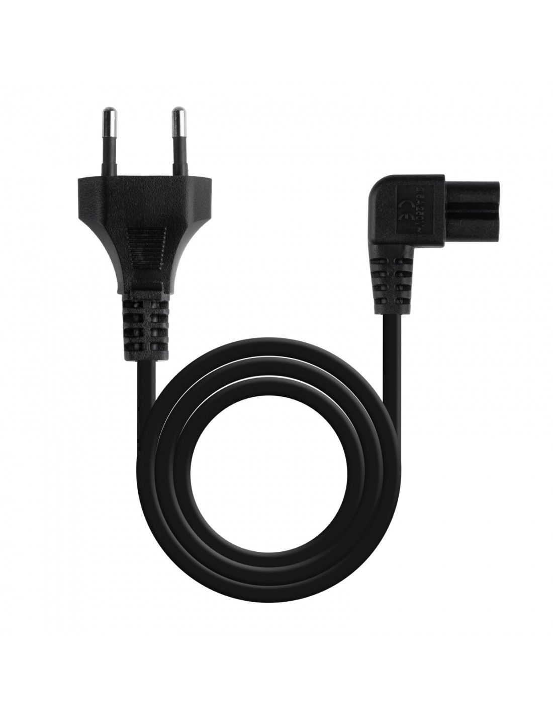 TooQ Cable de alimentacion CEE7/16 macho a C7 acoplador hembra 1.8m negro