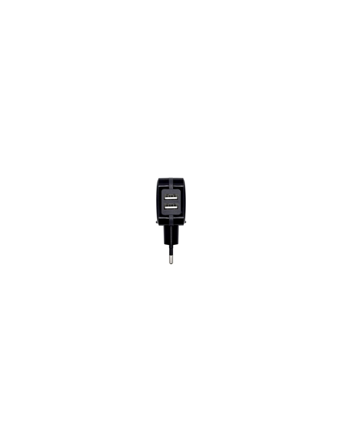 AISENS Cargador pared universal usb 2.0 2puertos negro