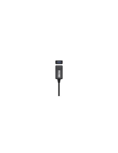 Aisens Cable usb 3.2 gen 1 prolongador con amplificador usb tipo-a macho a usb tipo-a hembra 5m negro