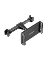 Aisens Soporte para reposacabezas de coche ajustable para smartphone/tablet Negro