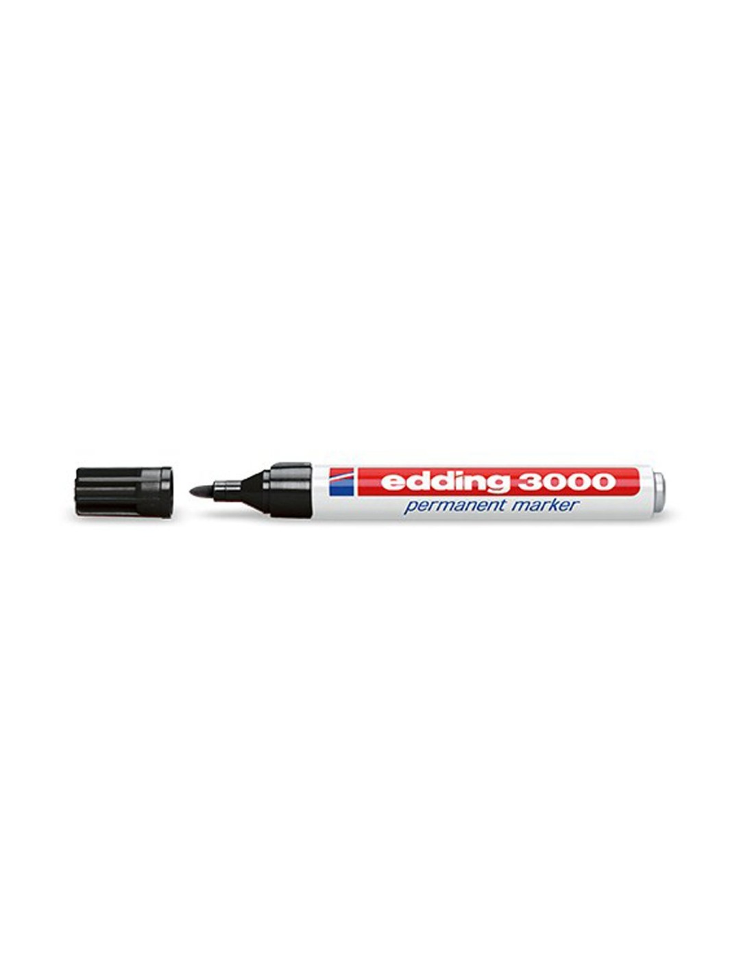 Edding 3000 marcador permanente Negro 10 pieza(s)