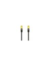 AISENS Cable De Red Latiguillo RJ45 LSZH Cat.7 600 MHz S/FTP PIMF AWG26, Negro, 25 cm