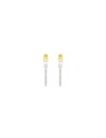 AISENS Cable De Red Latiguillo RJ45 LSZH Cat.7 600 MHz S/FTP PIMF AWG26, Blanco, 0.5 m