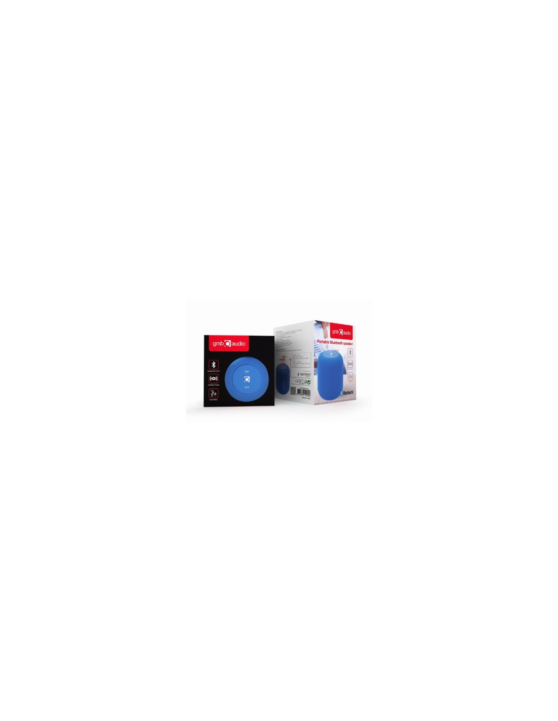 Gembird SPK-BT-15-B altavoz portátil Altavoz monofónico portátil Azul 5 W