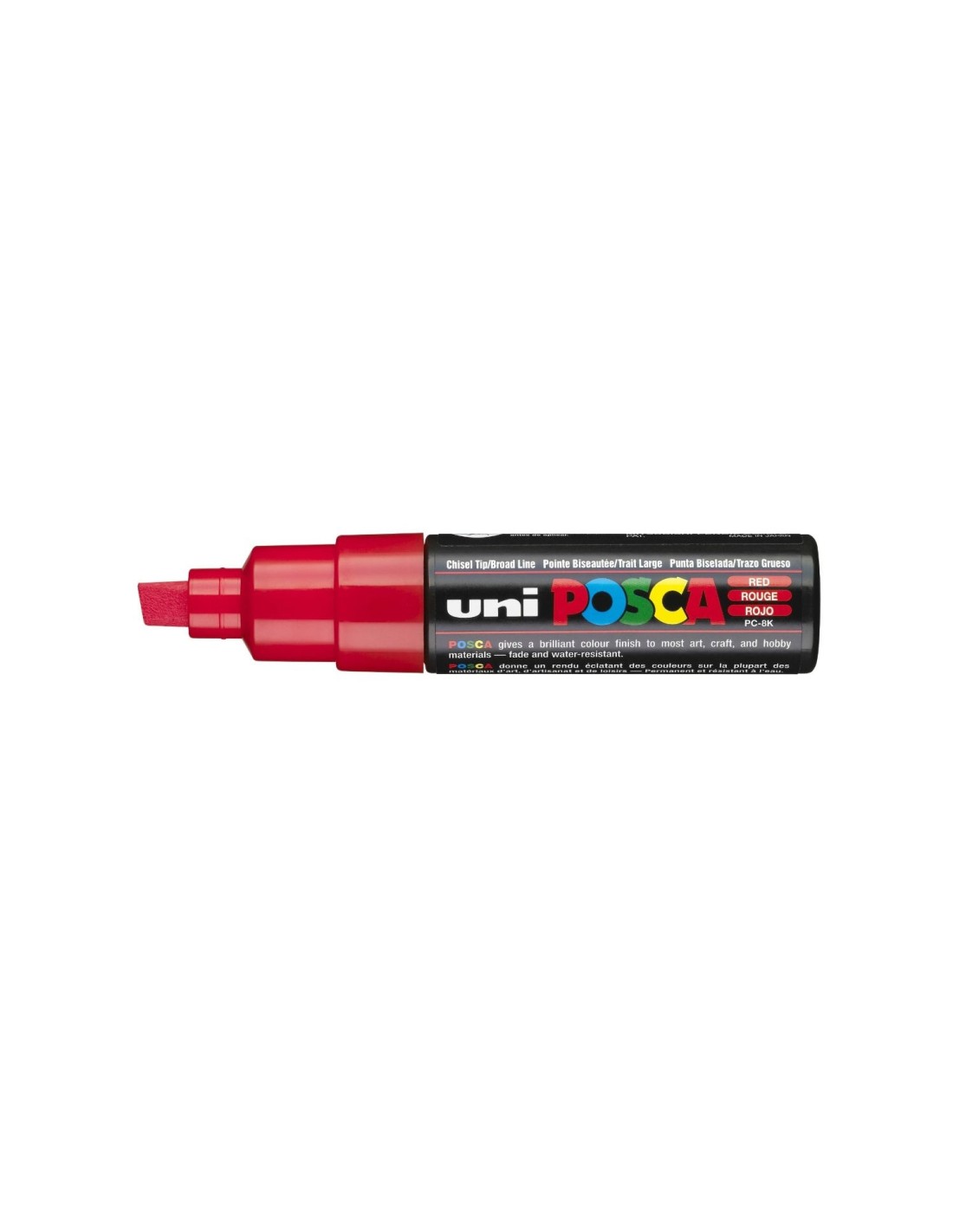 Uni-Ball PC-8K Rojo 1 pieza(s)