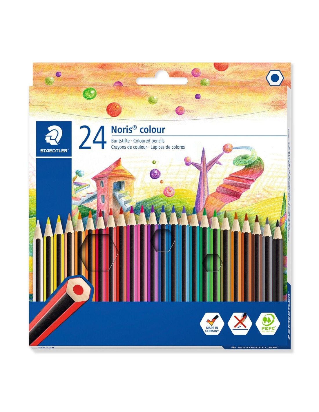 Staedtler Noris colour 185 Multicolor 24 pieza(s)