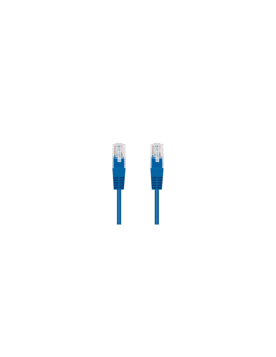 Nanocable Cable Red Latiguillo RJ45 CAT.6 UTP AWG24, Azul, 25 cm