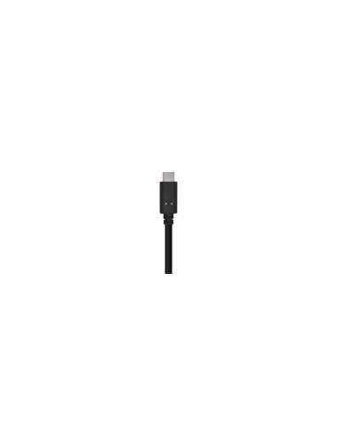 AISENS Cable USB 3.1 Gen 2 10 Gbps 3 A, Tipo C/M-A/M, Negro, 0.5m
