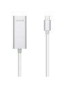 AISENS Conversor USB3.1 Gen1 USB-C A Ethernet Gigabit 10/100/1000 Mbps, 15 cm