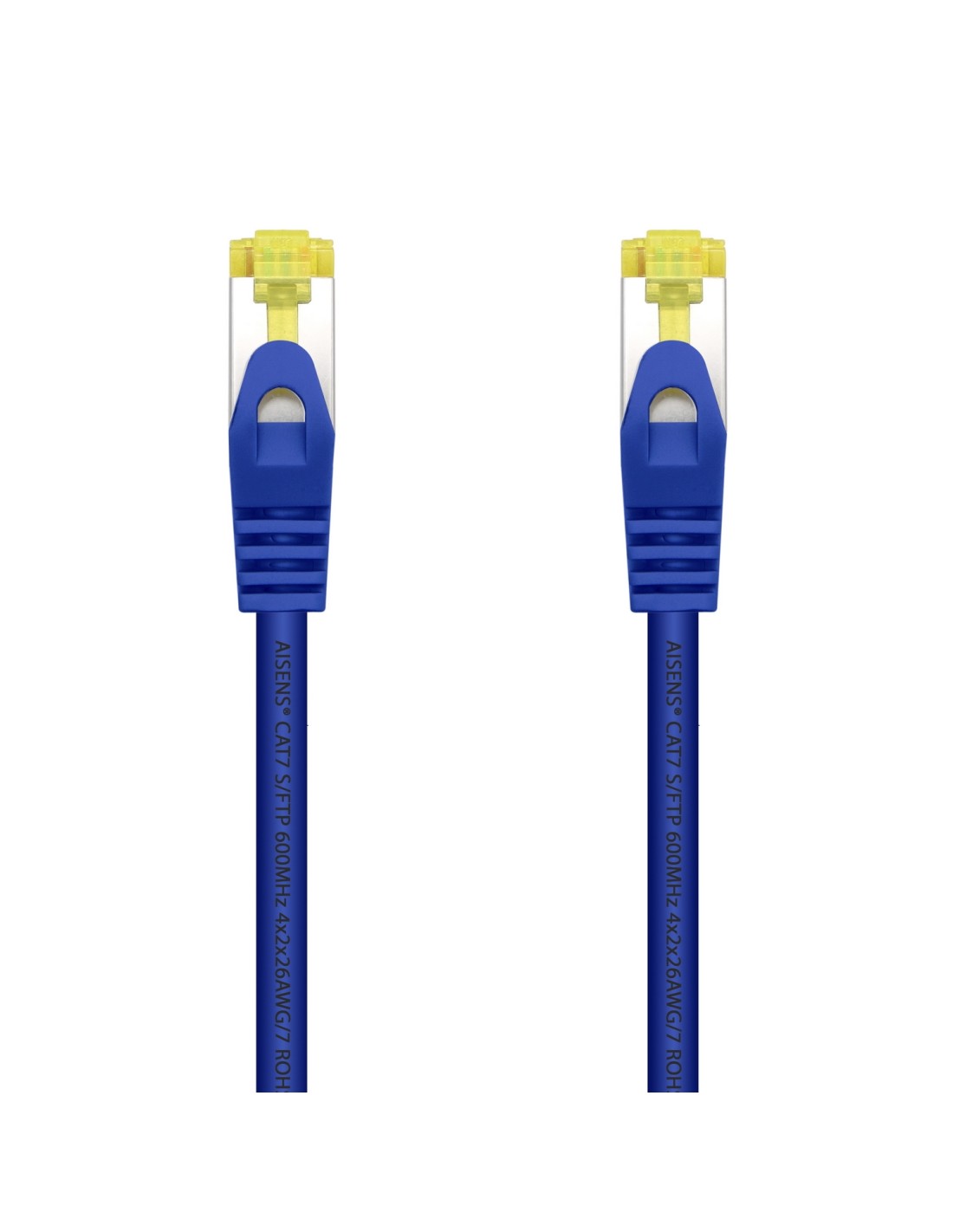 AISENS A146-0477 cable de red Azul 0,5 m Cat7 S/FTP (S-STP)